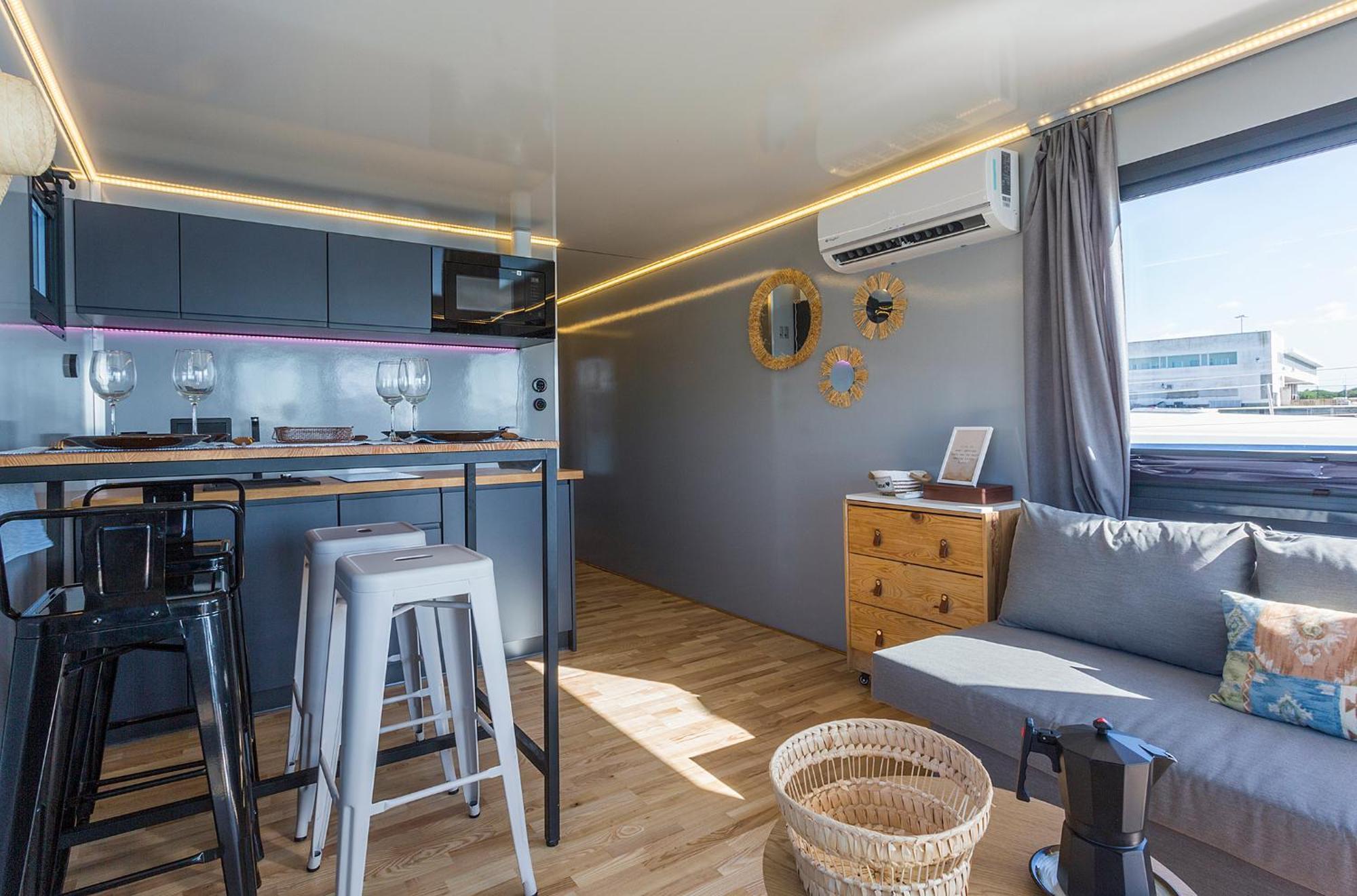 Azvalia Luxury Casa Barco New York And Texas-Unique Houseboat Experience Hotell El Puerto de Santa María Exteriör bild