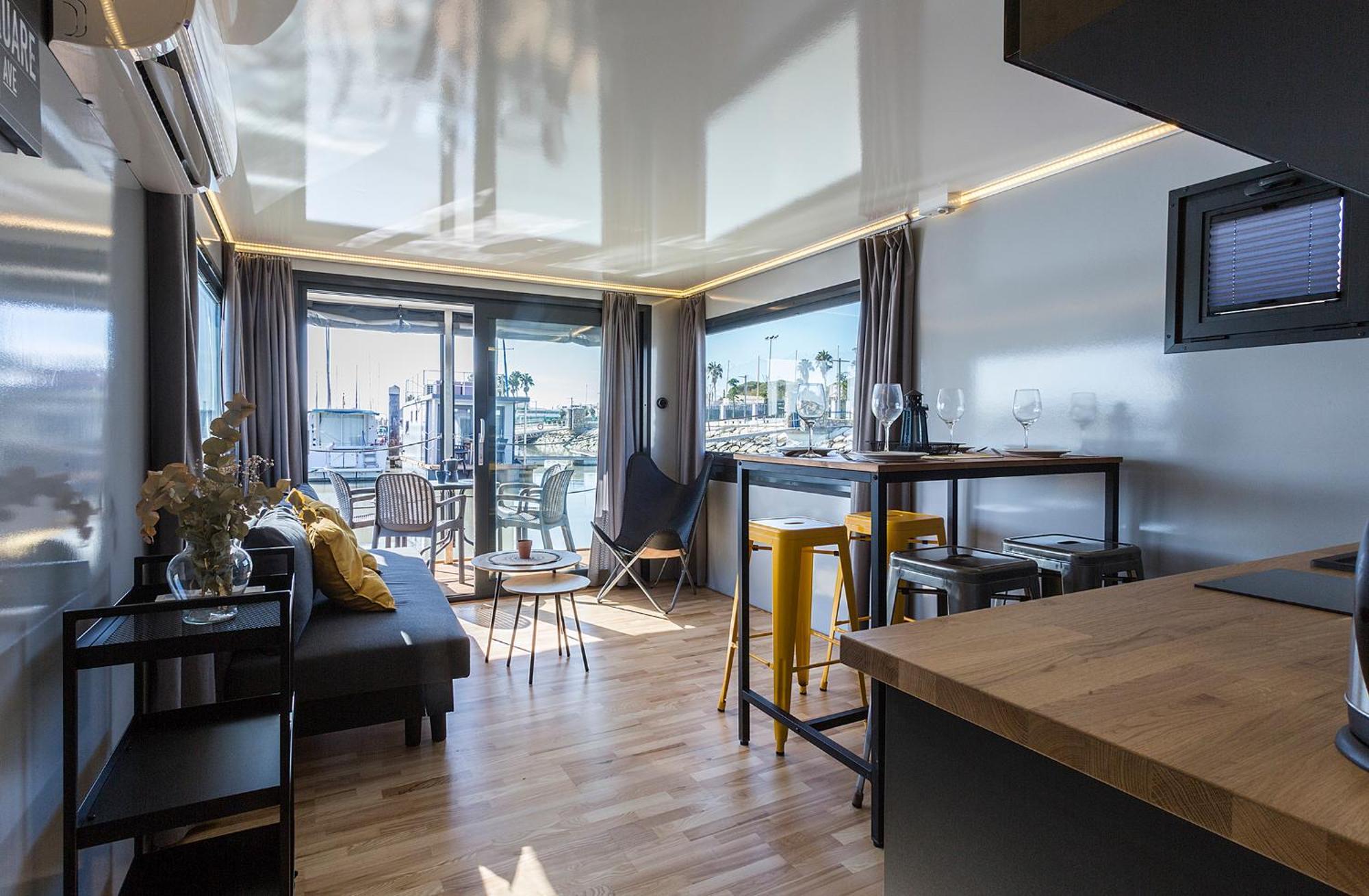 Azvalia Luxury Casa Barco New York And Texas-Unique Houseboat Experience Hotell El Puerto de Santa María Exteriör bild